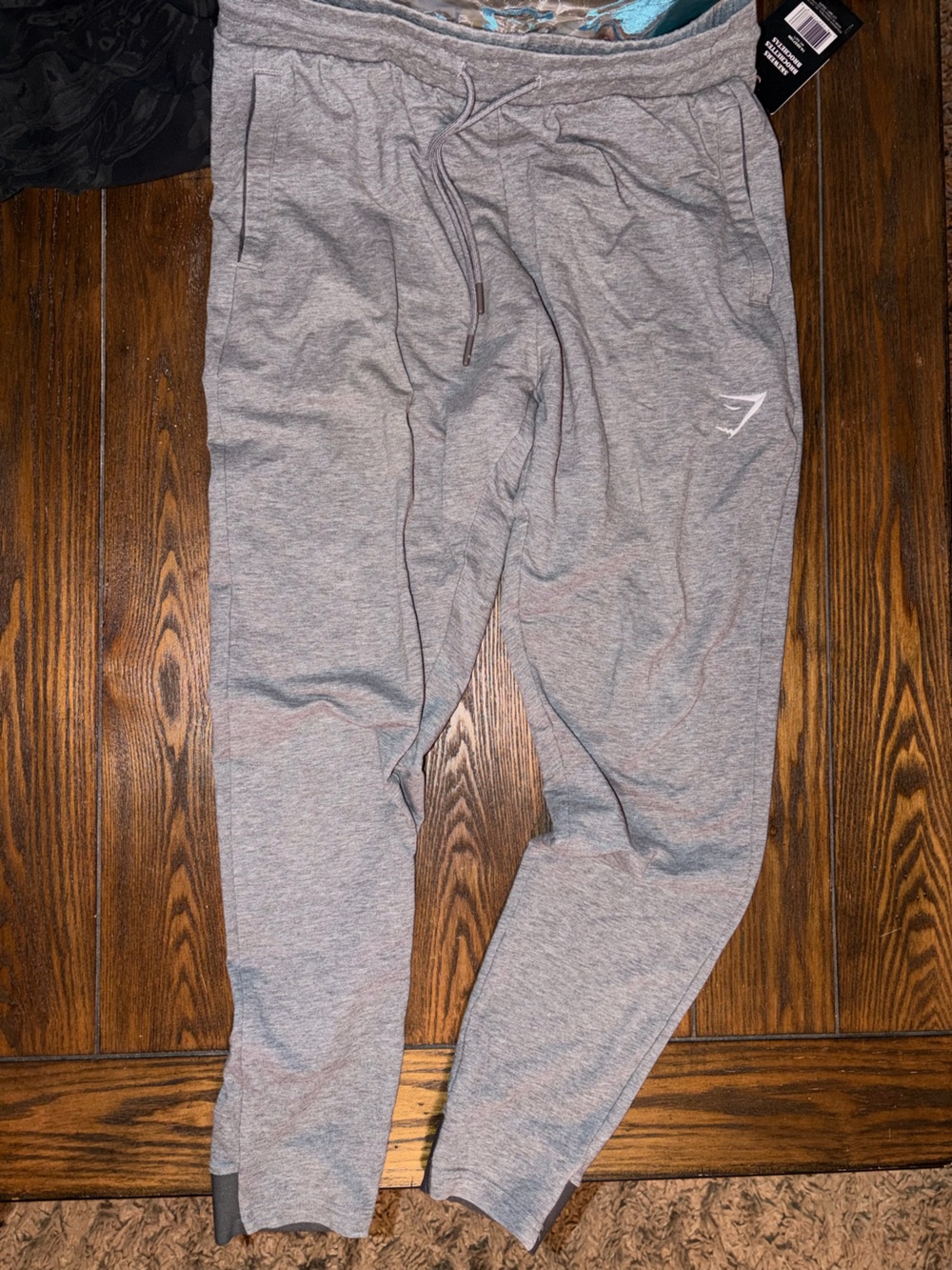 Gymshark Grey Men's Athletic Joggers - MEDIUM